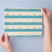 palm trees scrapbooking paper チラシ (手)