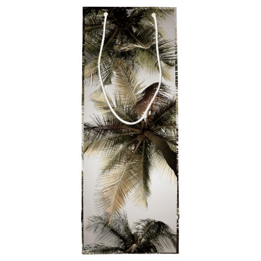 Palm Trees Wine Bag ワインギフトバッグ (裏面)
