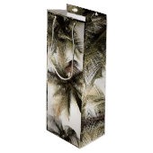 Palm Trees Wine Bag ワインギフトバッグ (正面アングル)