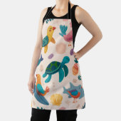 Palm Vibes All-Over Print Apron Gift エプロン (インサイチュ)