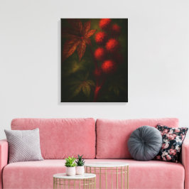 Palma Christi: Toxic Elegance Impressionist Art キャンバスプリント