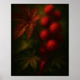 Palma Christi: Toxic Elegance Impressionist Art ポスター