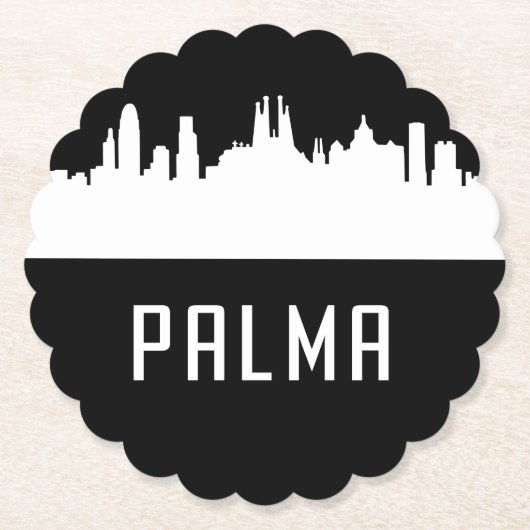 Palma | cities of Spain ペーパーコースター (正面)