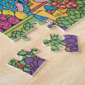  Palma de Mallorca Modern Pop Art ジグソーパズル (側面)