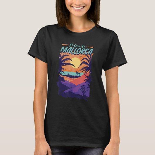 Palma de Mallorca  Palma de Mallorca Spain Beach Tシャツ (正面)