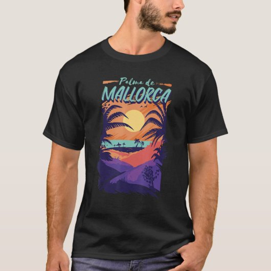 Palma de Mallorca  Palma de Mallorca Spain Beach Tシャツ (正面)