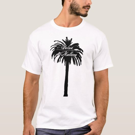 Palma de Mallorca Palme Tシャツ (正面)