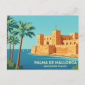 Palma de Mallorca ROYAL PALACE OF LA ALMUDAINA ポストカード (正面)