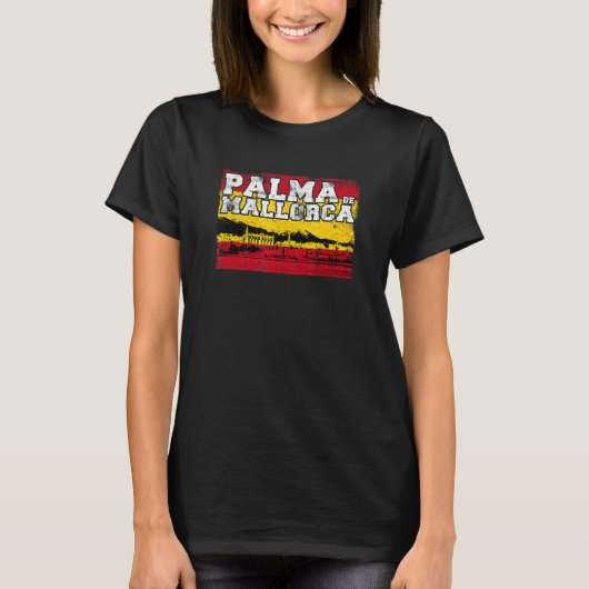 Palma De Mallorca Spain Europe Tシャツ (正面)