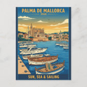  Palma de Mallorca Spain Vacation ポストカード (正面)
