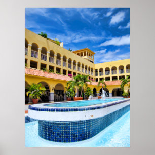 Palmanovaの広場Palmas Del Mar ポスター