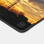 Palmboom bij haven. デスクマット (コーナー)