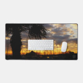 Palmboom bij haven. デスクマット (キーボード&マウス)