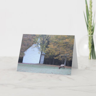 Palmerのチャペルおよびオオシカ カード