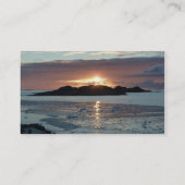 Palmerの意見の日没 名刺 (裏面)