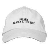 Palmer Alaska Hat 刺繍入りキャップ (正面)
