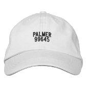 Palmer Alaska Hat 刺繍入りキャップ (正面)