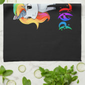 Palmer Unicorn キッチンタオル (折り畳み)