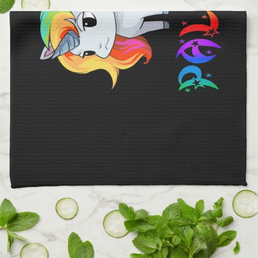 Palmer Unicorn キッチンタオル (折り畳み)