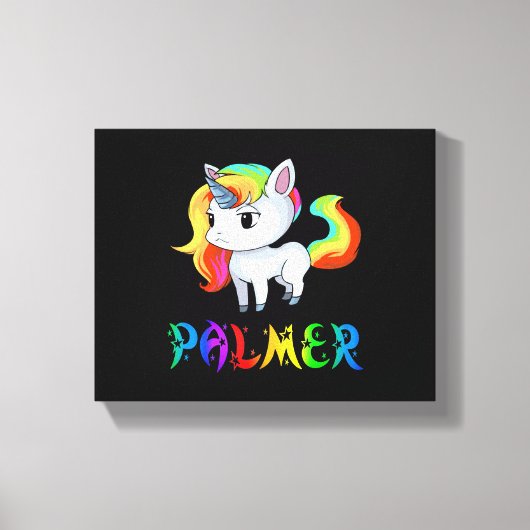 Palmer Unicorn キャンバスプリント (正面)