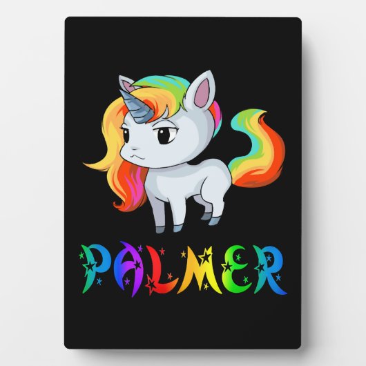 Palmer Unicorn フォトプラーク (正面)