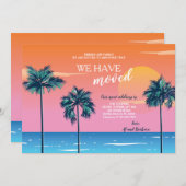 Palmetto Shoresの発表 招待状 (正面/裏面)