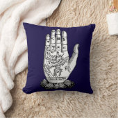 Palmistryの図表1885年 クッション (ブランケット)