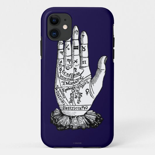 Palmistryの図表1885年 Case-Mate iPhoneケース (裏面)