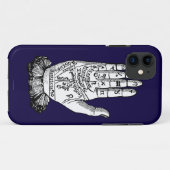 Palmistryの図表1885年 Case-Mate iPhoneケース (裏面(横))