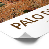 Palo Duro Canyon State Park Texas Art ポスター (角)
