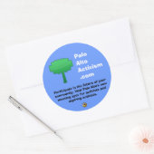 PaloAltoActivism.com ラウンドシール (封筒)