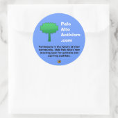 PaloAltoActivism.com ラウンドシール (バッグ)