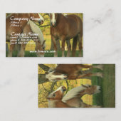 Palominoのばん馬の名刺 名刺 (正面/裏面)