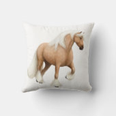 Palominoのアイルランドの穂軸の馬の枕 クッション (裏面)