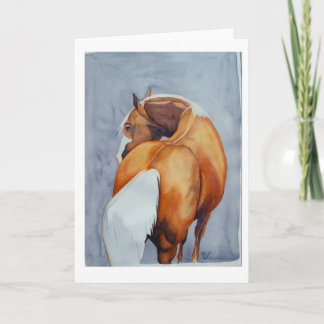 Palominoの挨拶状 カード