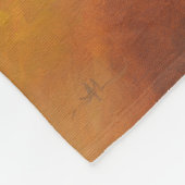 Palominoの馬のフリースブランケット フリースブランケット (角)