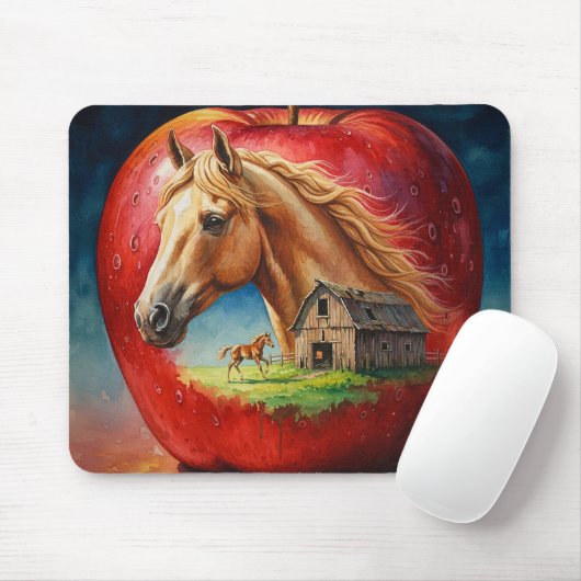 Palomino in an Apple マウスパッド (マウス)