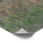 Palomino Welsh Pony Running In Long Grass ポスター (角)