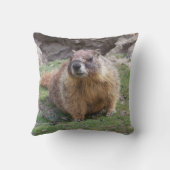 Palouse枕からのMarmotは州立公園の落ちます クッション (裏面)