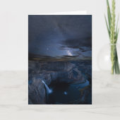 Palouse Falls Park & Milky Way | Washington State カード (正面)