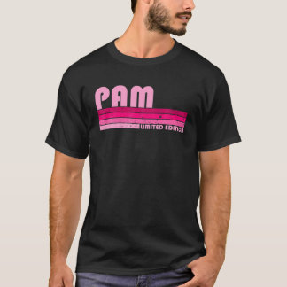 PAMネームパーソナライズされたレトロヴィンテージ80S 90S誕生日 Tシャツ
