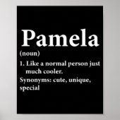 Pamela Name Definition Funny D  ポスター (正面)
