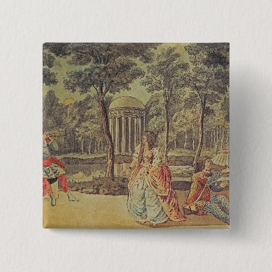 Pamina! あなたはここに! よい神! 、行為II 缶バッジ (正面)