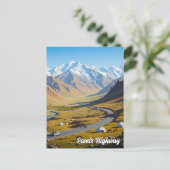 Pamir Highway Tajikistan Travel  ポストカード (スタンド正面)