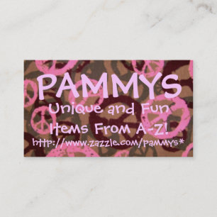 PAMMYS、http://www.zazzle.com/pammys*..。 名刺