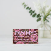 PAMMYS、http://www.zazzle.com/pammys*..。 名刺 (スタンド正面)