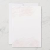 Pampas floral bouquet Spanish wedding  招待状 (裏面)