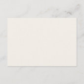 Pampas Grass Enclosure Card エンクロージャーカード (裏面)