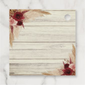 Pampas Grass Thank You for 来's Tea Shower フェイバータグ (裏面)