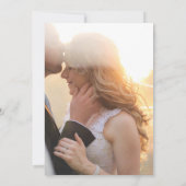 Pampas Grass Wedding Invitation 招待状 (裏面)